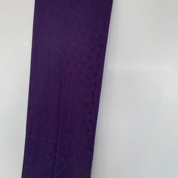 Coach Signature Stole - Picture 1 of 4